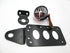 Stop calavera para motos trasero con letrero y portaplaca lateral